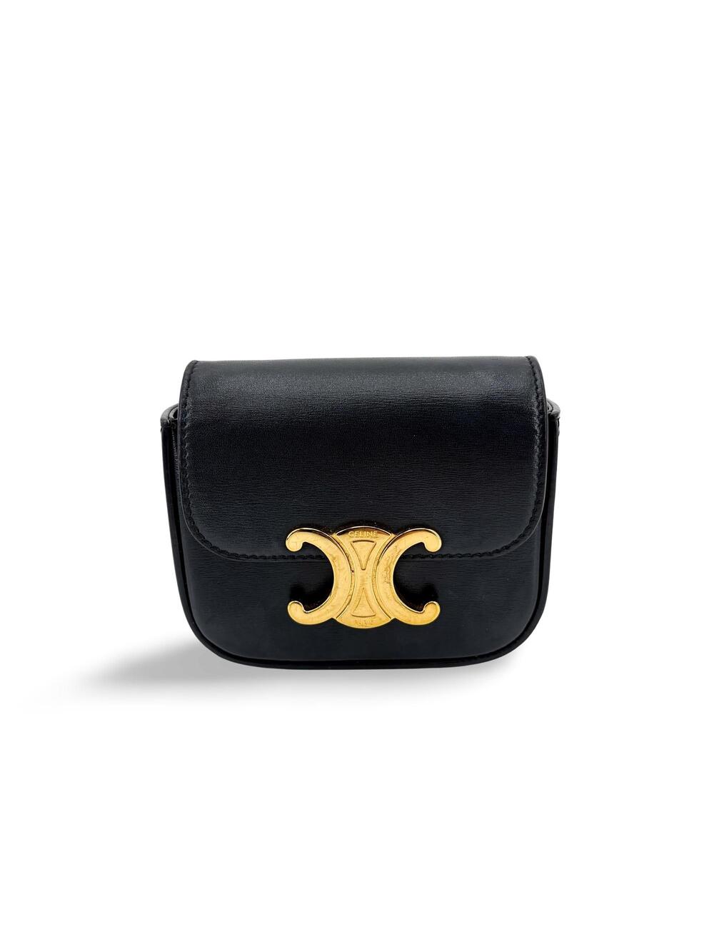 Fapis Celine Shiny Calfskin Mini #351845F73B